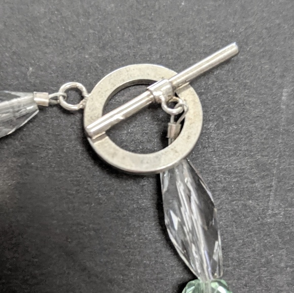 Aqua Toggle Bracelet - Picture 3 of 7